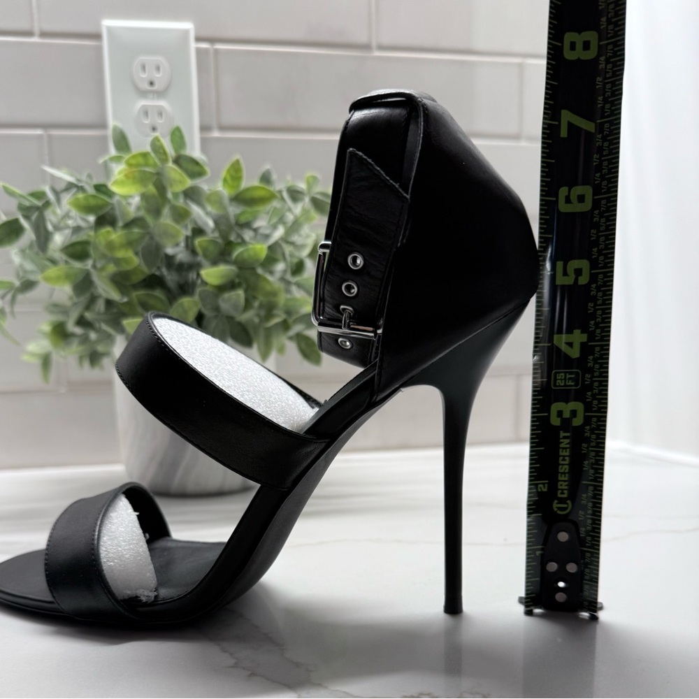 Steve Madden Black Strappy Heels